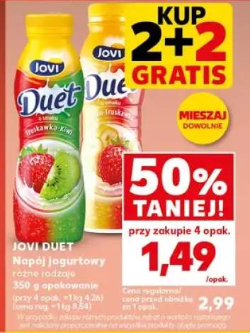 Napój jogurtowy różne rodzaje