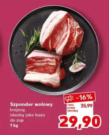 Szponder wołowy krajowy idealny jako baza do zup