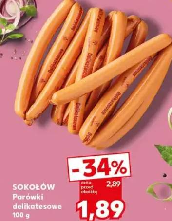 Parówki delikatesowe