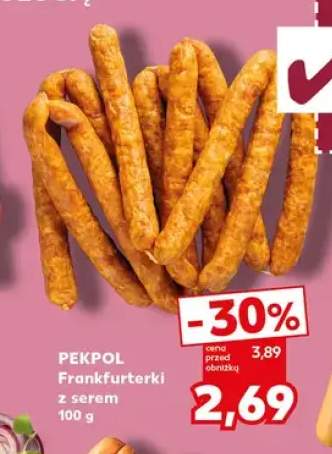 Frankfurterki z serem