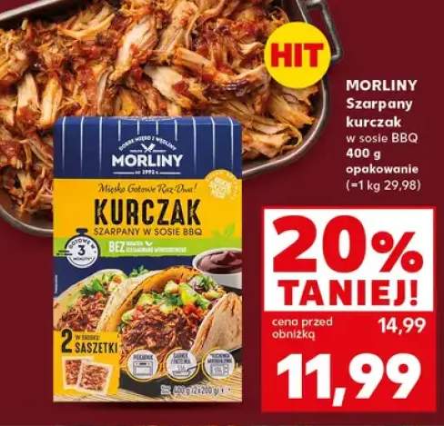 Kurczak szarpany w sosie BBQ