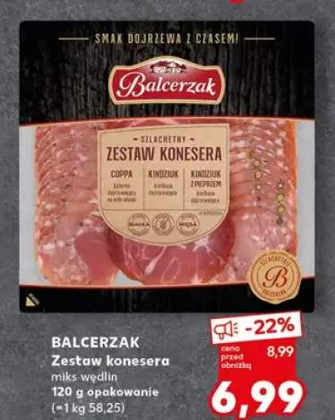 Zestaw konesera mix wędlin