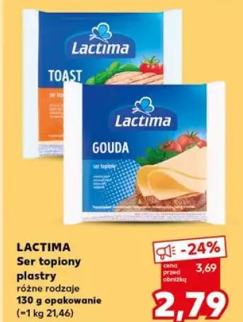 Ser topiony plastry różne rodzaje