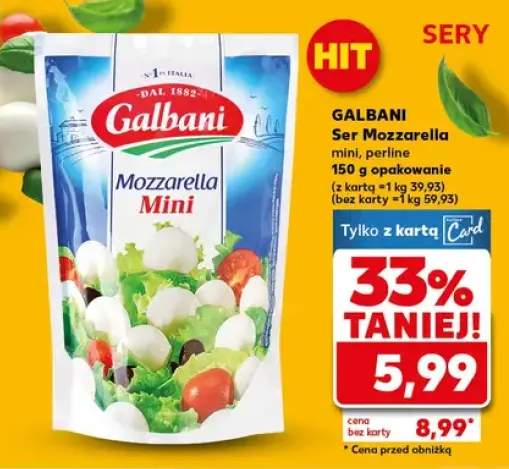 Ser Mozzarella mini, perline