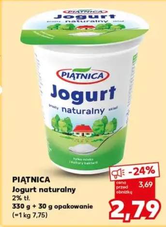 Jogurt naturalny 2% tł.