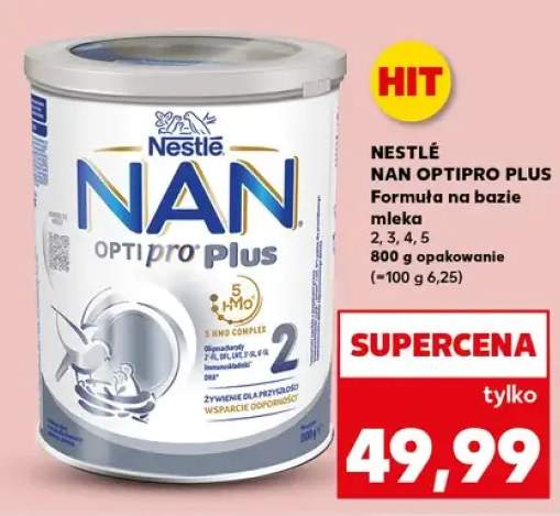 Formuła na bazie mleka 2, 3, 4, 6