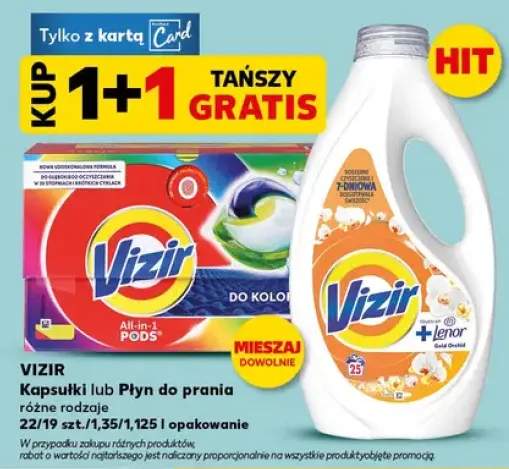 Kapsułki lub Płyn do prania różne rodzaje 22/19 szt./1,35l