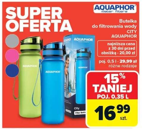 butelka filtrująca