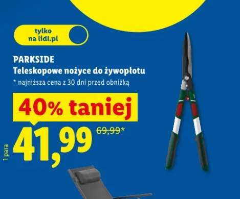 nożyce do żywopłotu