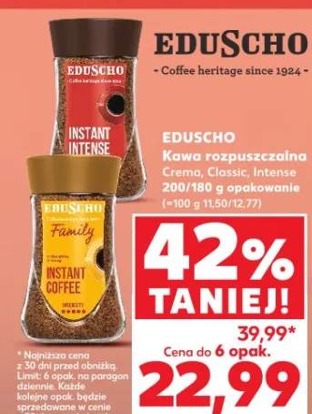 Kawa rozpuszczalna Crema, Classic, Intense