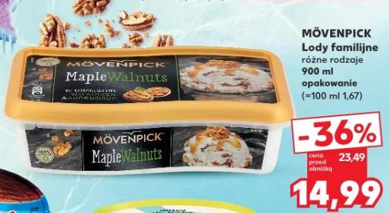 Lody familijne różne rodzaje opakowanie