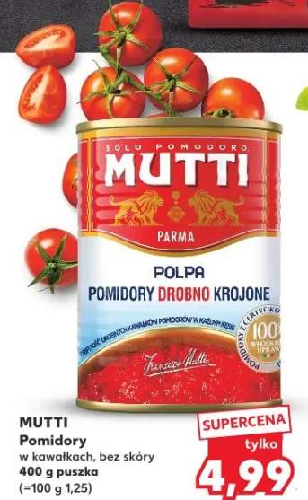 Pomidory w kawałkach, bez skóry