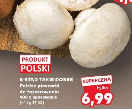 Pieczarki polskie do faszerowania