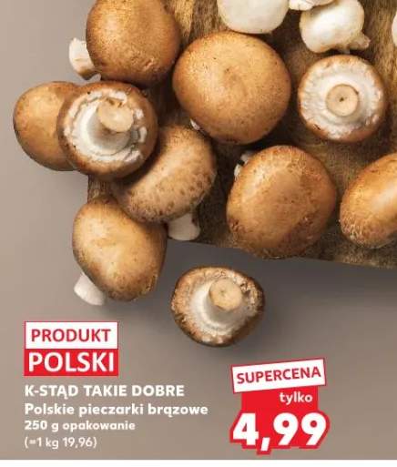 Pieczarki polskie brązowe