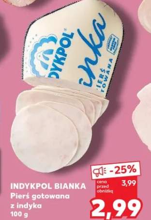 Bianka pierś gotowana z indyka