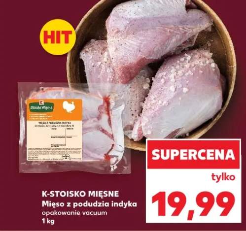 Mięso z podudzia indyka opakowanie vacuum