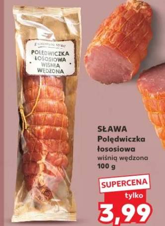 Polędwiczka łososiowa wiśnia wędzona