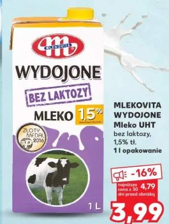 Mleko wydojone 1,5%