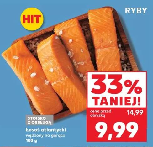 Łosoś atlantycki wędzony na gorąco