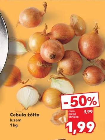 Cebula żółta luzem