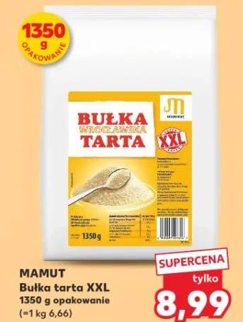 Bułka tarta XXL