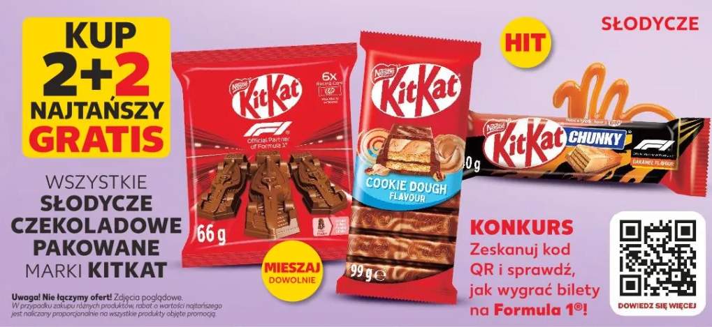 Baton czekoladowy różne rodzaje pakowane