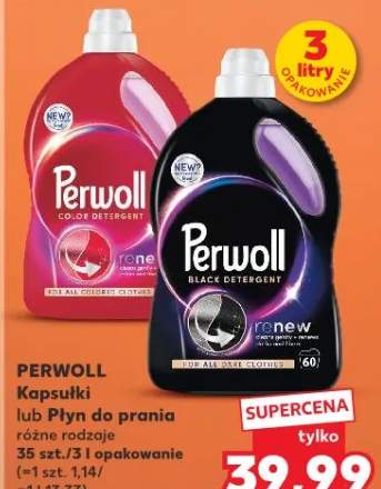 Kapsułki lub proszek do prania różne rodzaje