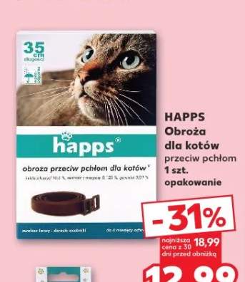 Obroża dla kotów przeciw pchłom