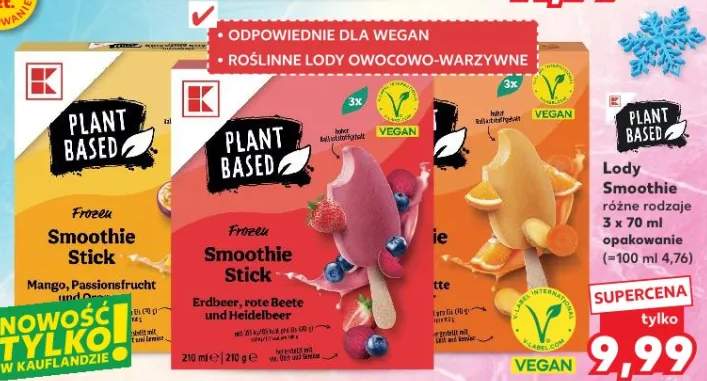 Lody Smoothie różne rodzaje