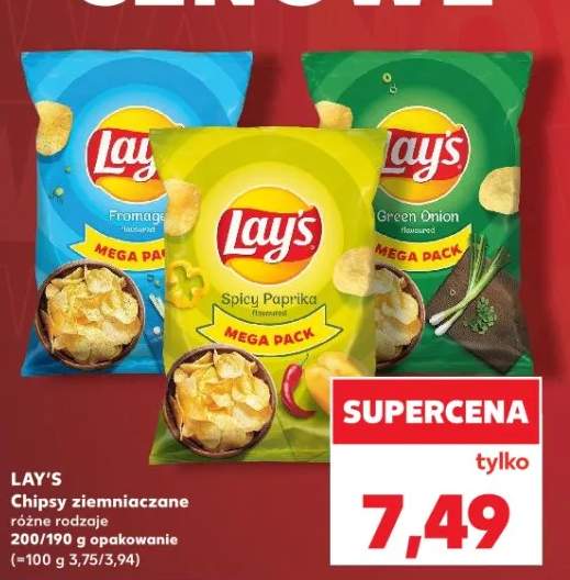 Chipsy ziemniaczane Green Onion