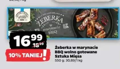 żeberka w marynacie