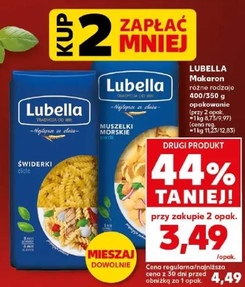 Makaron świderki małe