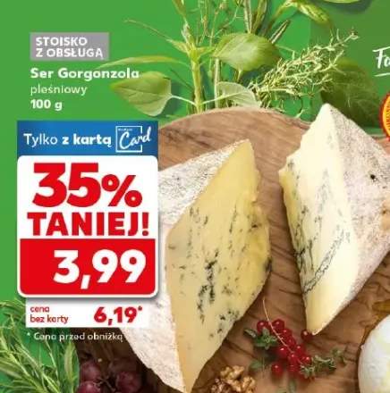 Ser Gorgonzola pleśniowy