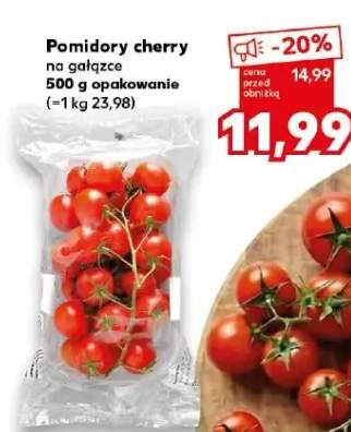 Pomidory cherry na gałązce