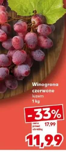 Winogrona czerwone luzem