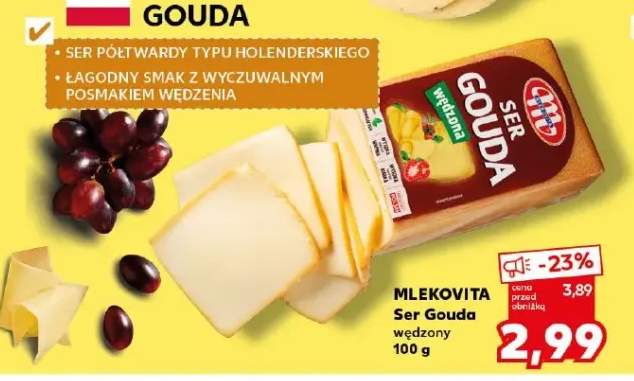 Ser Gouda wędzony