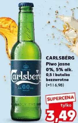 Piwo jasne 0%, 5% alk.