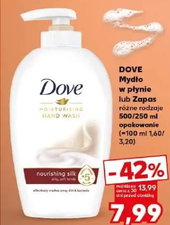 Mydło w płynie lub zapas różne rodzaje