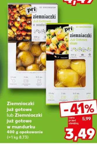 Ziemniaczki już gotowe lub Ziemniaczki już gotowe w mundurku