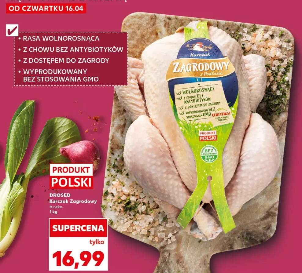 Drosed kurczak zagrodowy tuszka