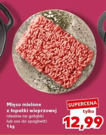 Mięso mielone z łopatki wieprzowej idealne na gołąbki lub do spaghetti