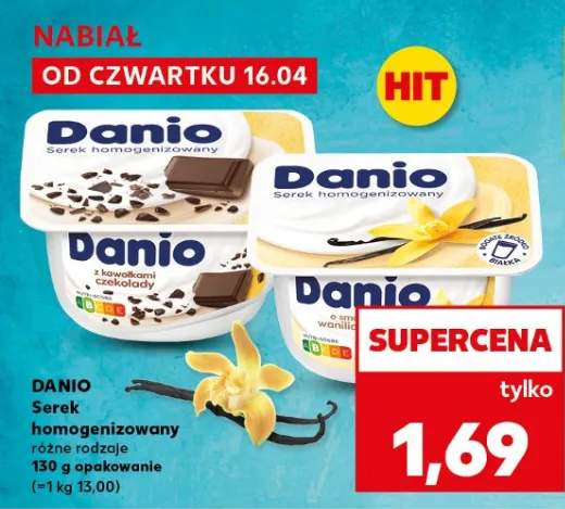 Serek homogenizowany różne rodzaje