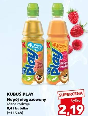 Napój niegazowany różne rodzaje