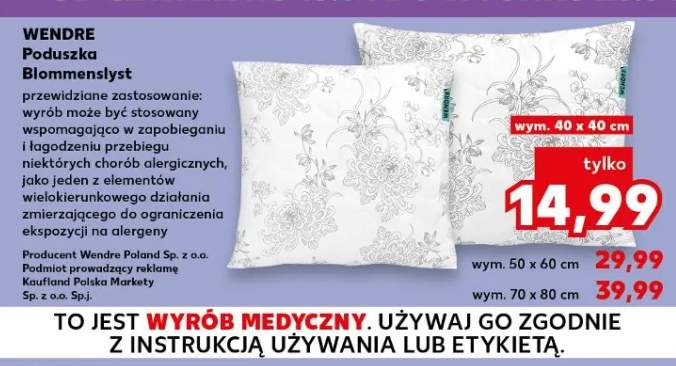 Poduszka Blommenslyst