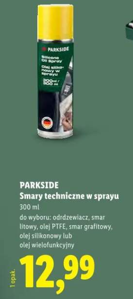 smar w sprayu