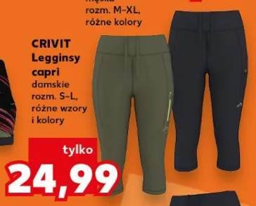 Legginsy capri damskie