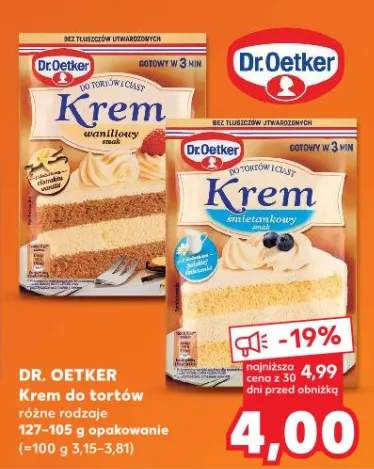 Krem do tortów