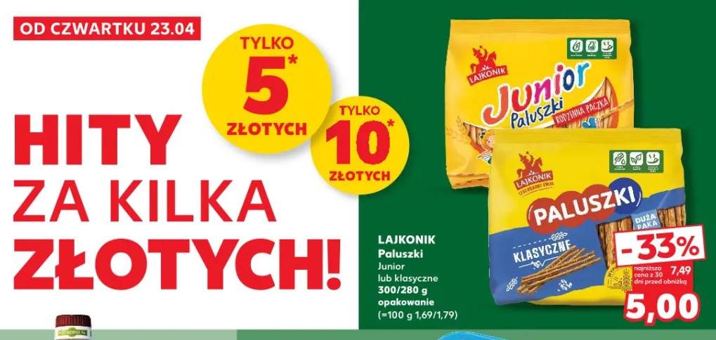 Paluszki Junior lub klasyczne