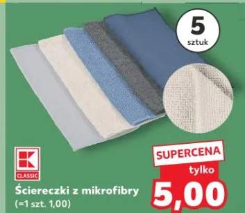 Ściereczki z mikrofibry