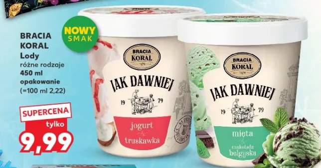 Lody różne rodzaje